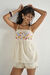 Imara Embroidered Off-White Co-ords